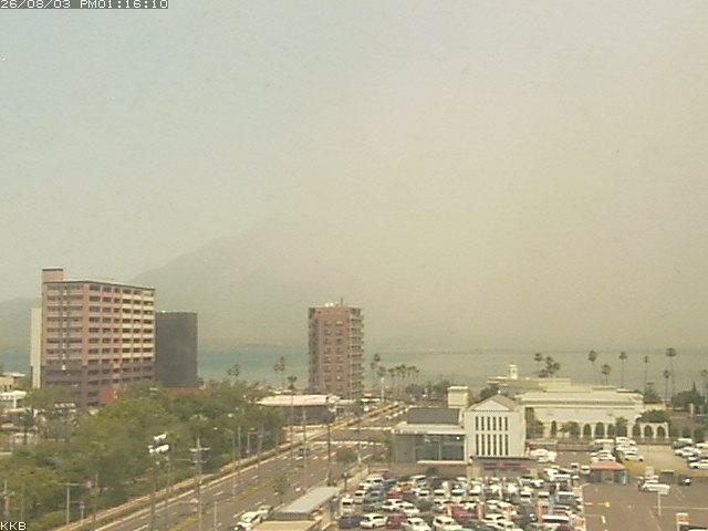 桜島情報カメラ